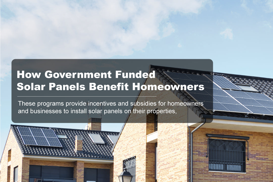 How Government Funded Solar Panels Benefit Homeowners – Togopower