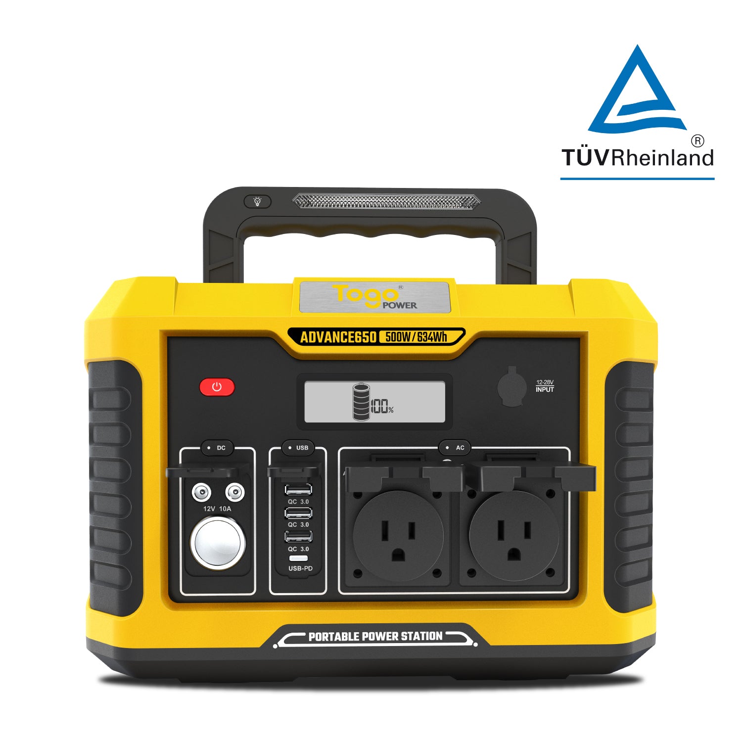 650W Portable Power Station | 650w Portable Generator | Togopower