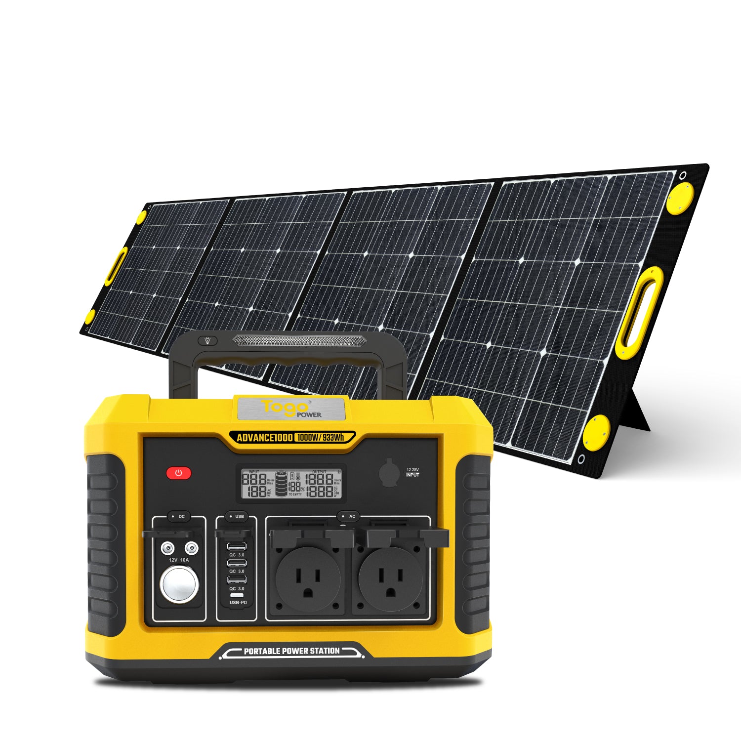 Togopower A1000 Solar Genset (Advance 1000 Power Station + Advance 200W  Solar Panel)